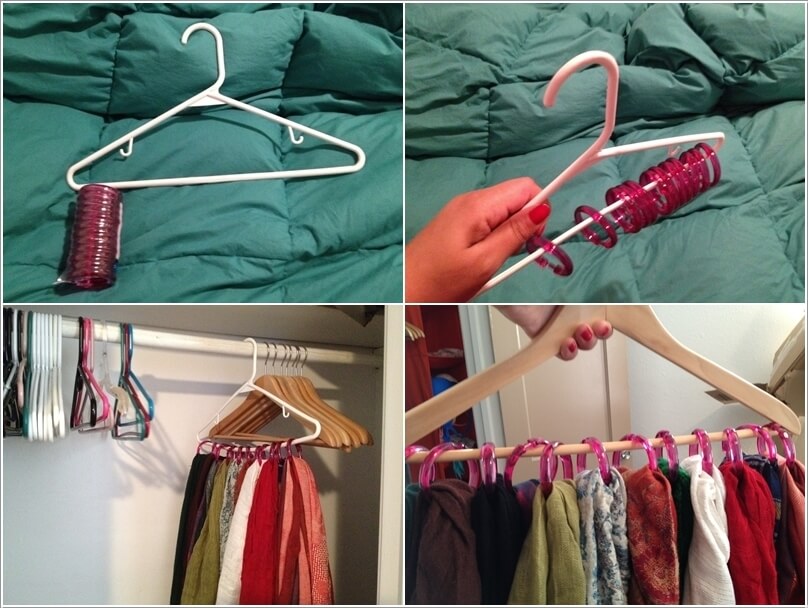 10 Clever Ways to Organize Your Scarves 7