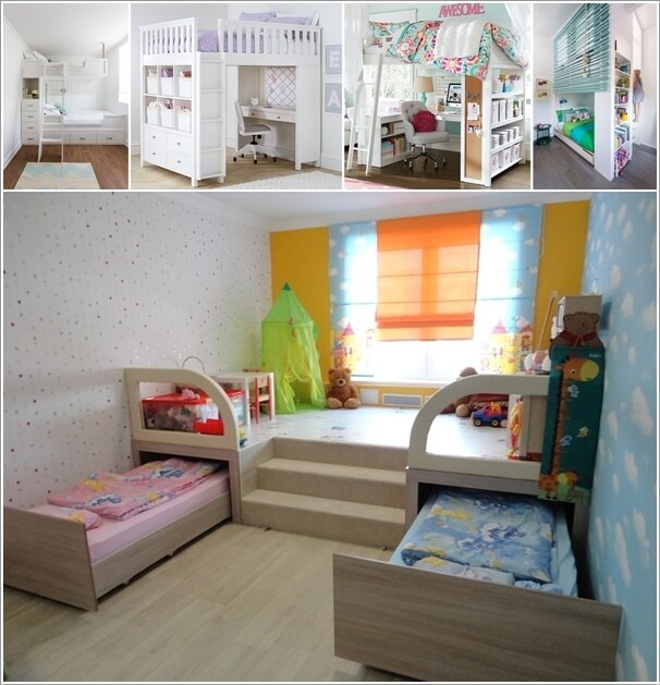 5 Clever Ways to Save Space in a Small Kids' Room a