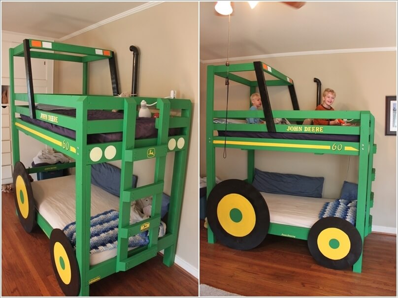 10 Cool DIY Bunk Bed Ideas for Kids 2