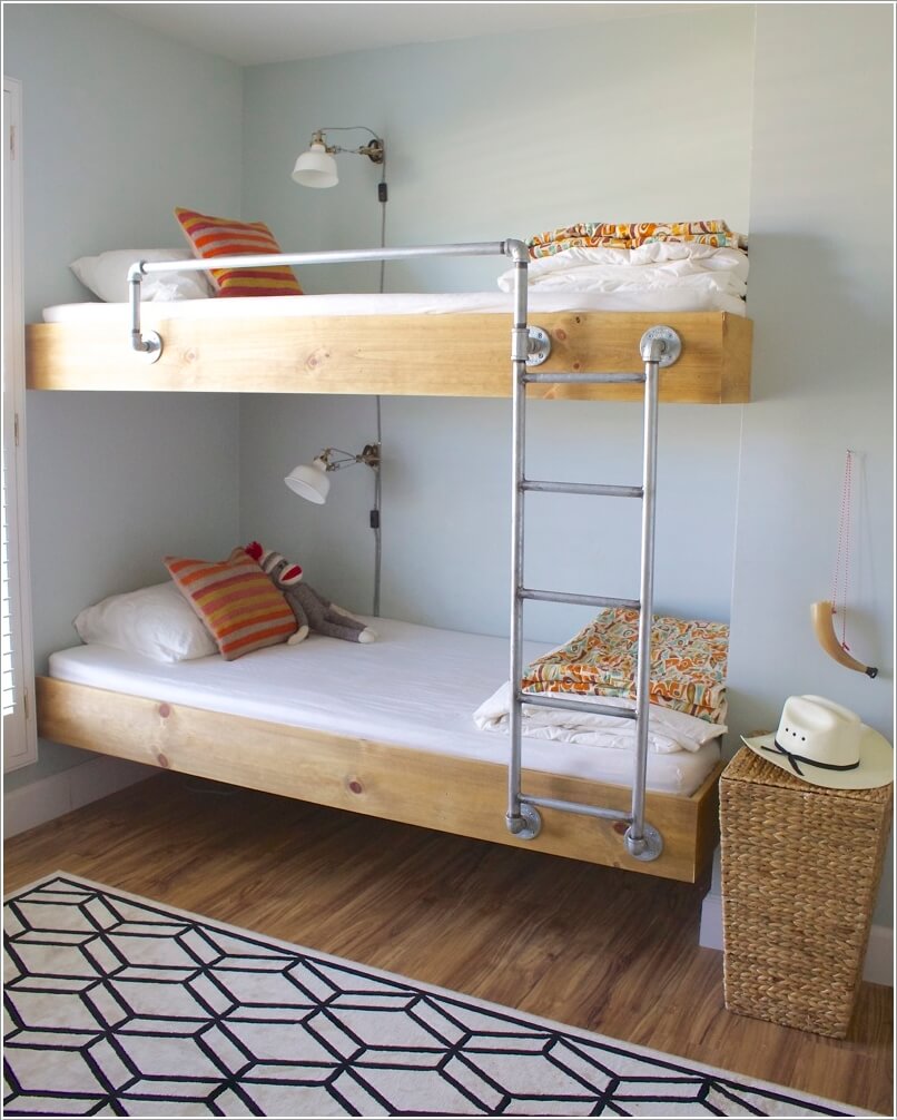 10 Cool DIY Bunk Bed Ideas for Kids 5