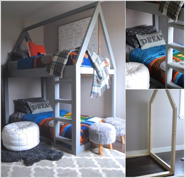 10 Cool DIY Bunk Bed Ideas for Kids 6