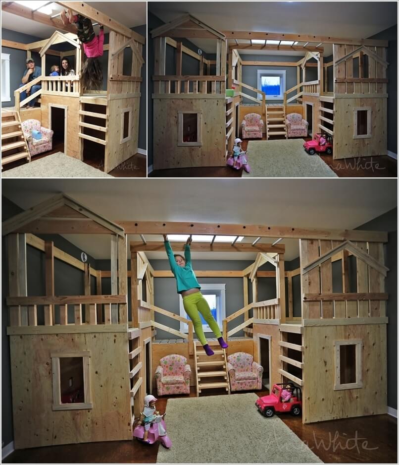 10 Cool DIY Bunk Bed Ideas for Kids 7