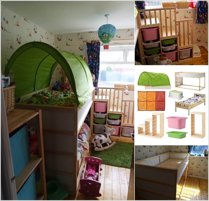 10 Cool DIY Bunk Bed Ideas for Kids 10