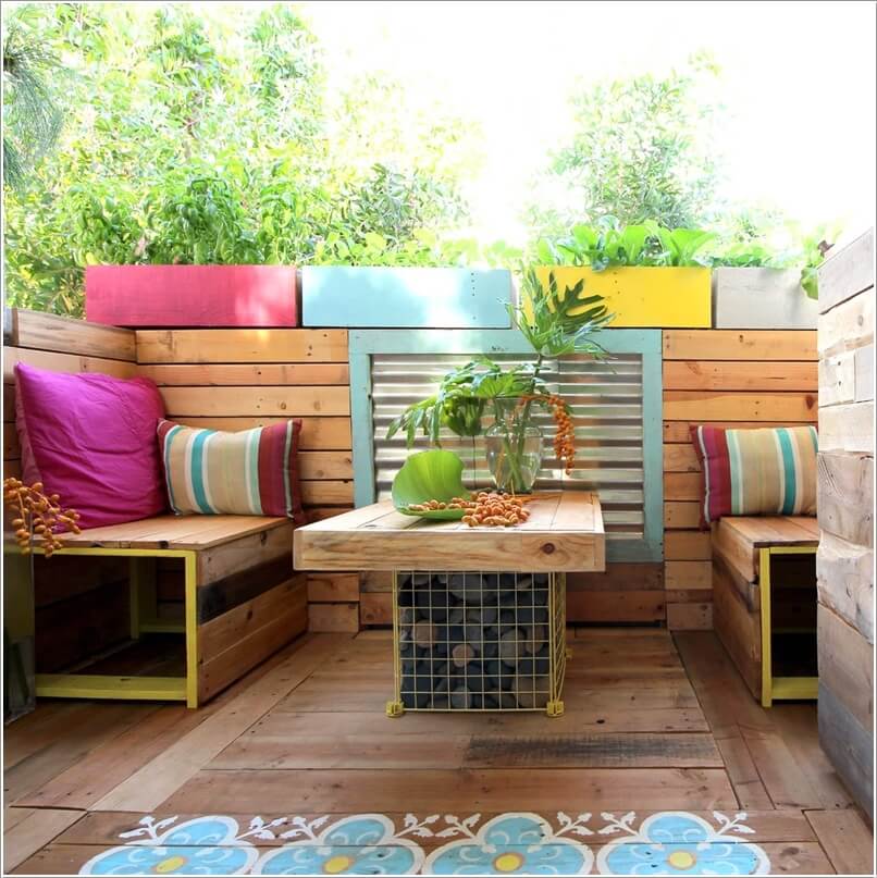 10 Cool DIY Furniture Pieces for Your Balcony 2