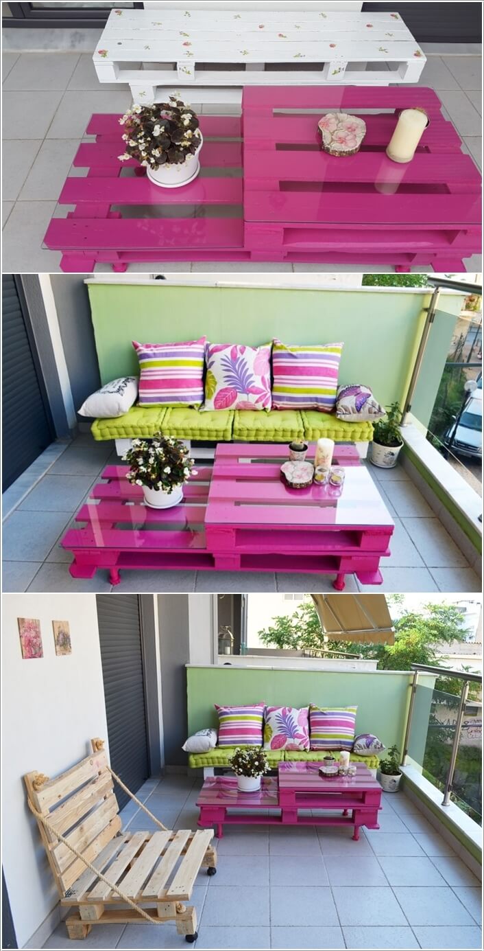 10 Cool DIY Furniture Pieces for Your Balcony 4