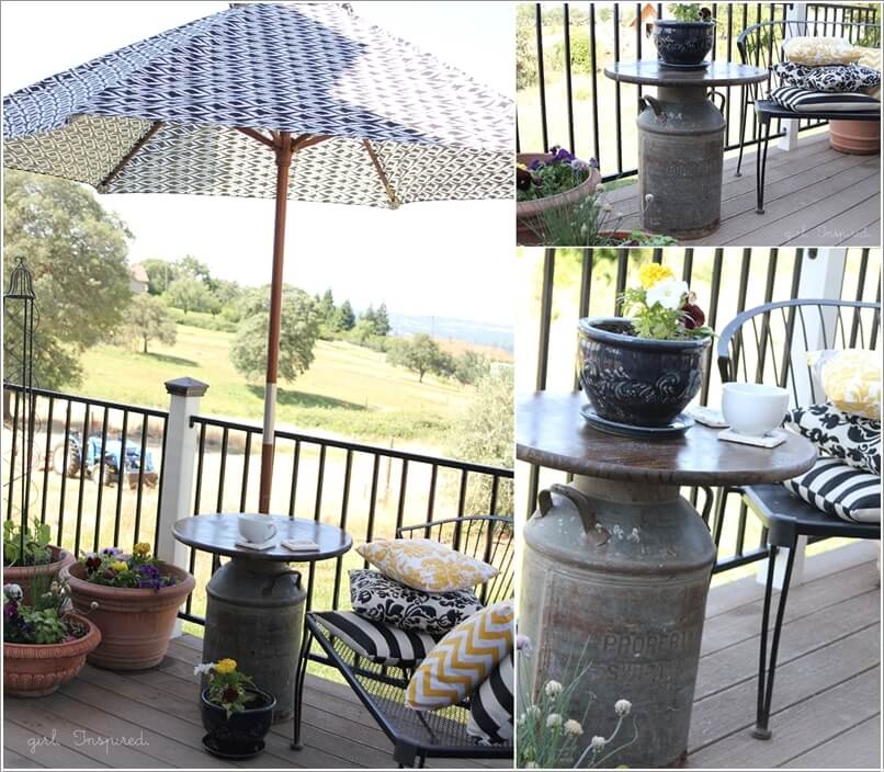 10 Cool DIY Furniture Pieces for Your Balcony 7