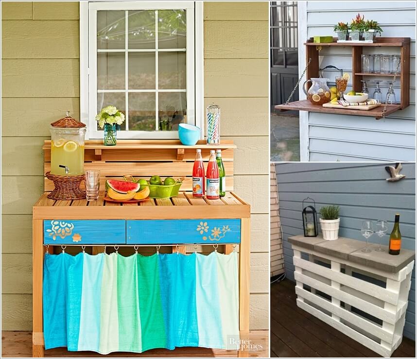 10 Cool DIY Outdoor Bar Ideas for Summer a