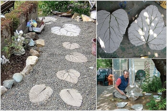 10 Cool Garden Walkway and Stepping Stones Combos 7