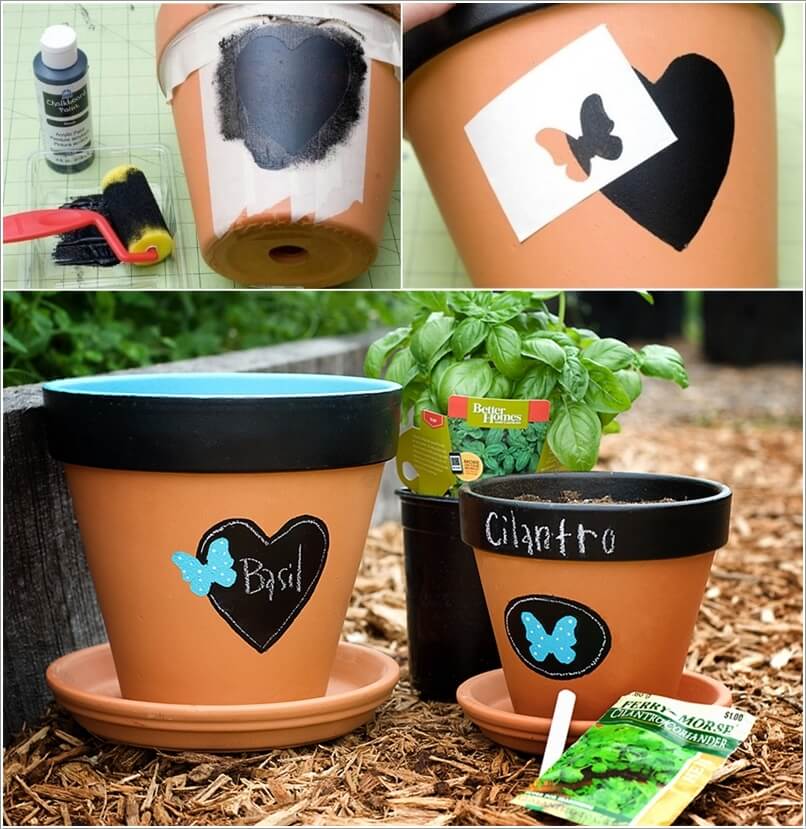 15 Cool Ways to Give a Makeover to Your Terracotta Planters 11