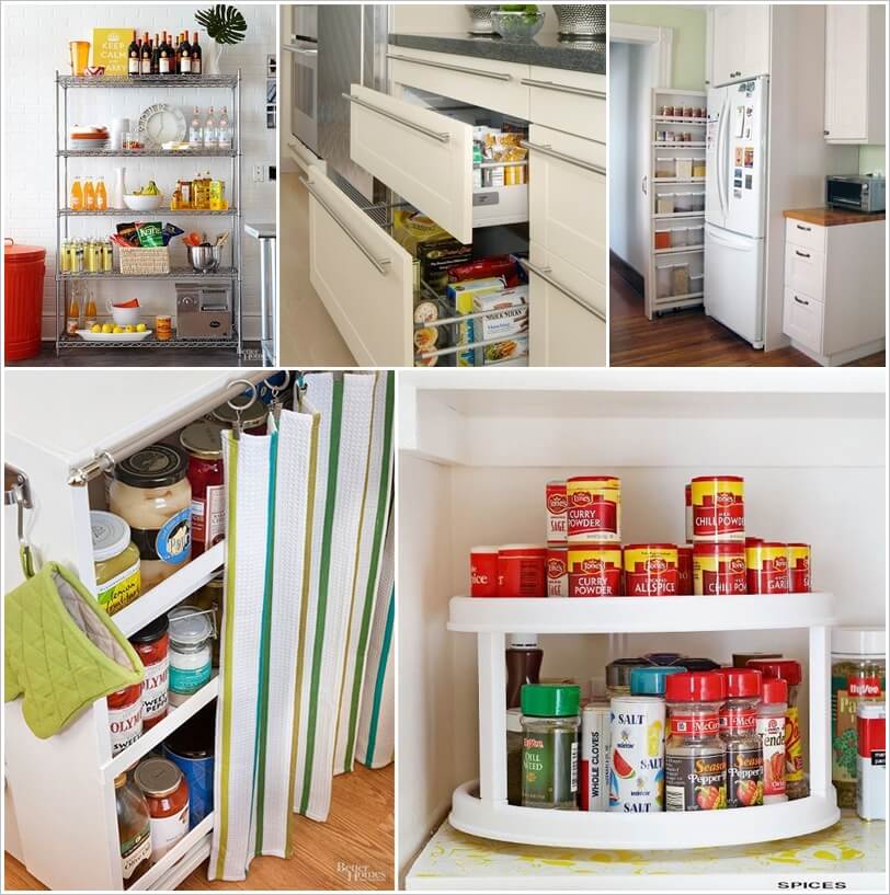 Clever Solutions for a Pantry-Less Kitchen 1