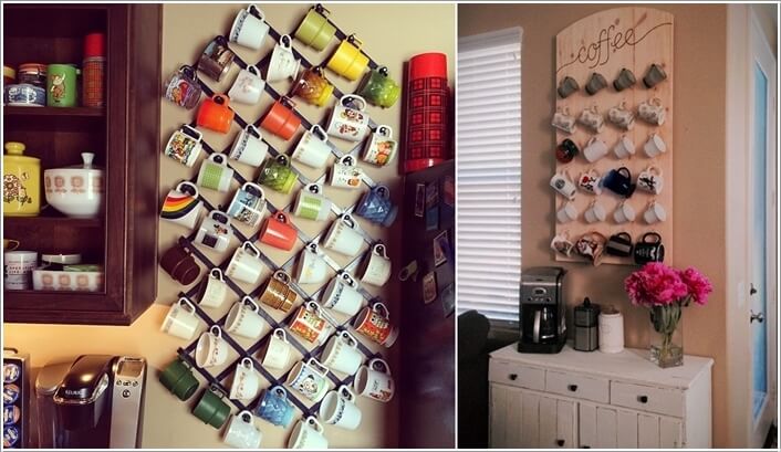 10 Cool Coffee Mug Storage Ideas for Your Coffee Station 3