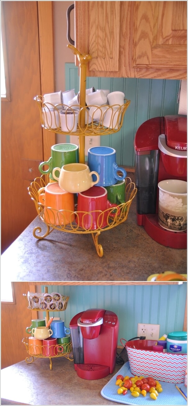 10 Cool Coffee Mug Storage Ideas for Your Coffee Station 5