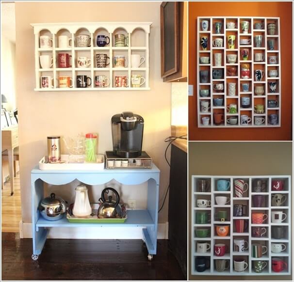 10 Cool Coffee Mug Storage Ideas for Your Coffee Station 8