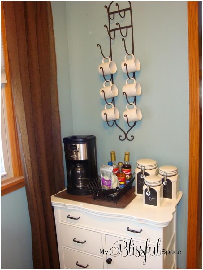 10 Cool Coffee Mug Storage Ideas for Your Coffee Station 9