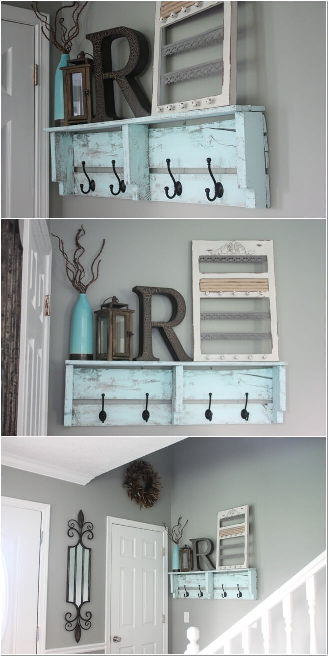 10 Cool DIY Coat Rack Ideas from Re-purposed Materials 4