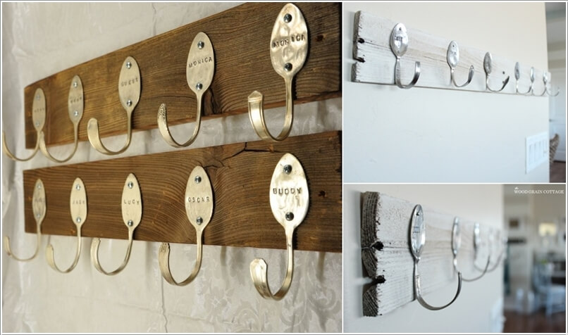 10 Cool DIY Coat Rack Ideas from Re-purposed Materials 10