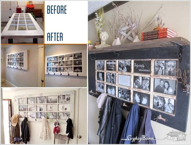 10 Cool DIY Coat Rack Ideas from Re-purposed Materials 1