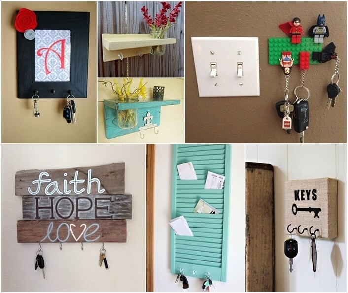 10 Cool DIY Key Holders You Would Want to Try a