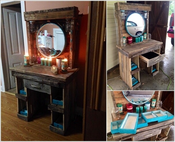 10 Cool DIY Makeup Vanity Table Ideas 3