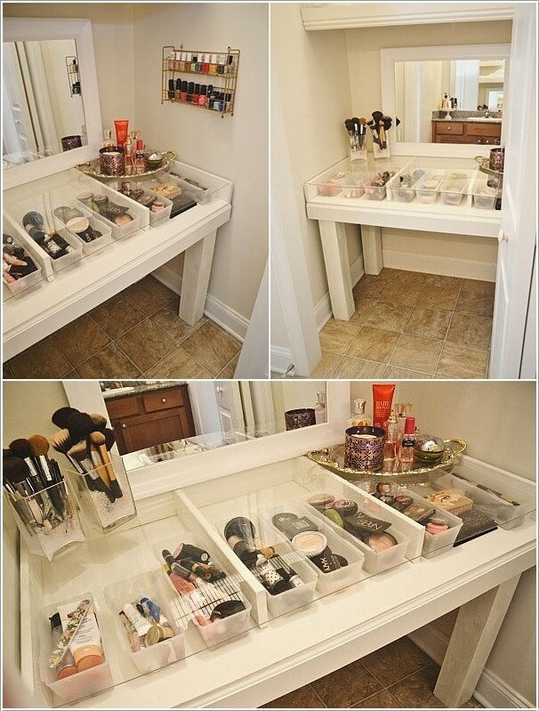 10 Cool DIY Makeup Vanity Table Ideas 6