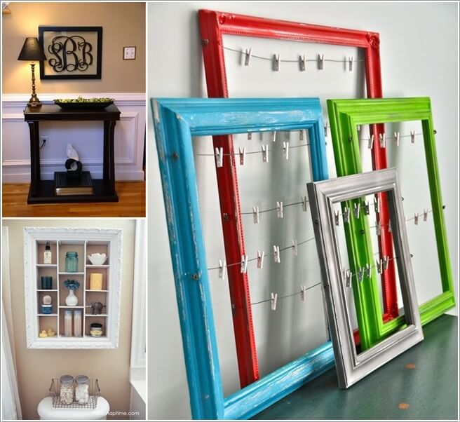10 Creative Ways to Decorate with Dollar Store Picture Frames a