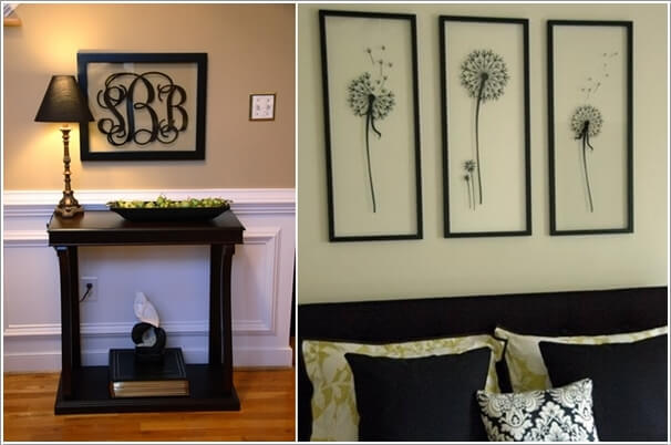 10 Creative Ways to Decorate with Dollar Store Picture Frames 6