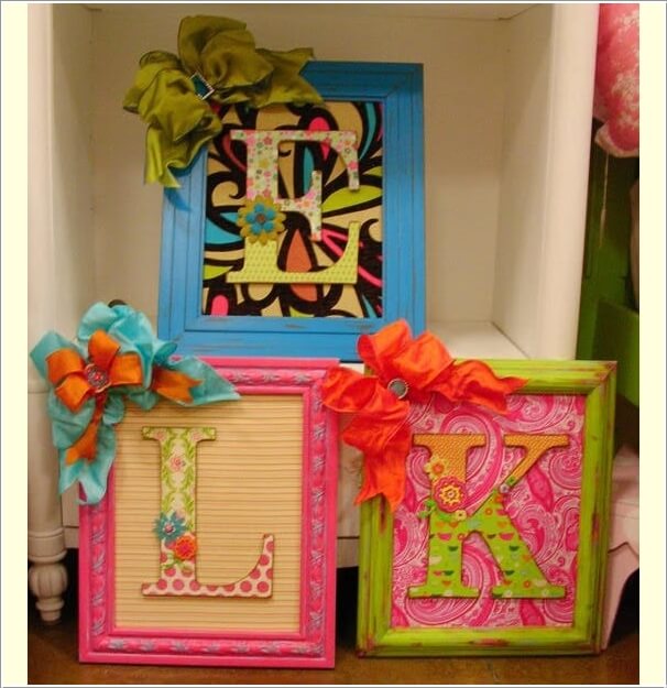 10 Creative Ways to Decorate with Dollar Store Picture Frames 8