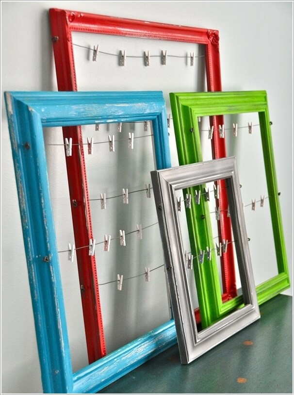 10 Creative Ways to Decorate with Dollar Store Picture Frames 1