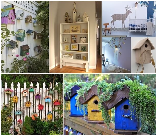 10 Cute and Cool Birdhouse Inspired Home Decor Ideas a