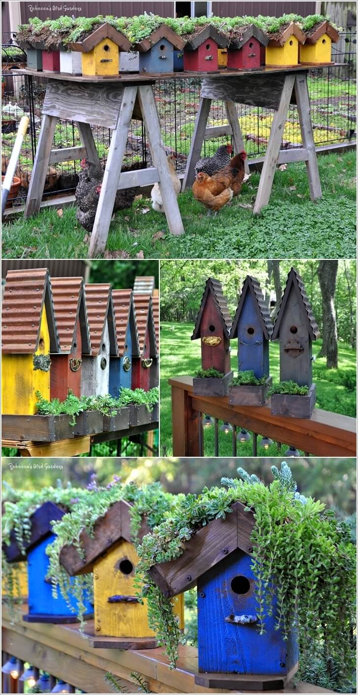 10 Cute and Cool Birdhouse Inspired Home Decor Ideas 9