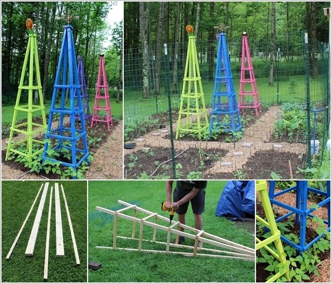 10 Easy Yet Beautiful DIY Garden Trellis Projects 4