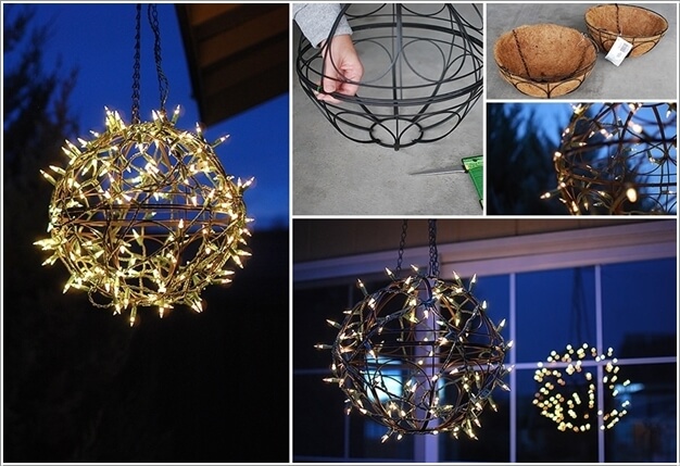 10 Magical Outdoor Decor Projects with Fairy Lights 2