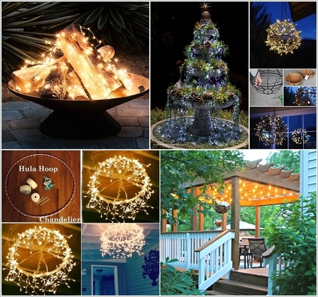 10 Magical Outdoor Decor Projects with Fairy Lights a