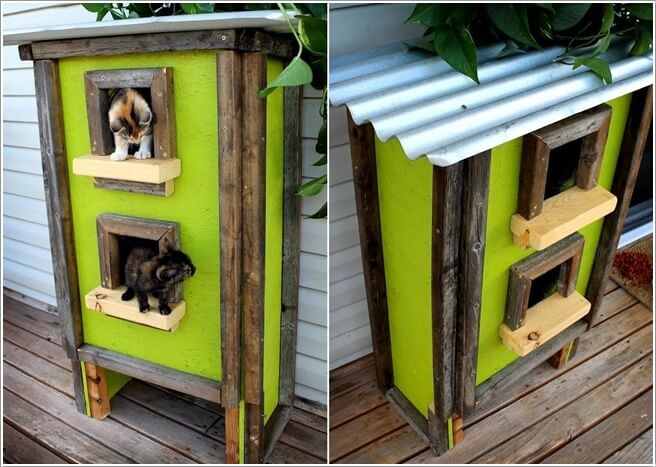 10 Super Cool Cat Houses and Cabins for Your Kitty 7