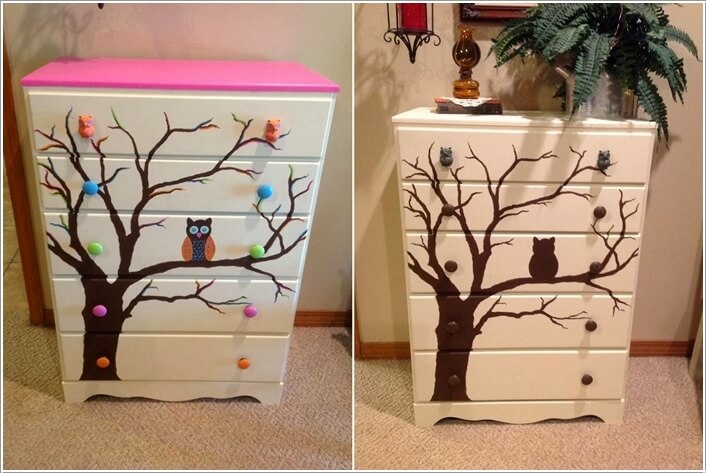 10 Ways to Give a Makeover to a Chest of Drawers 1