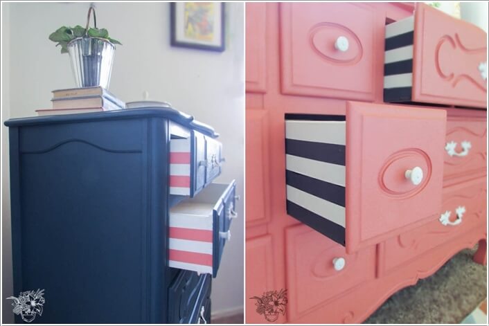 10 Ways to Give a Makeover to a Chest of Drawers 2