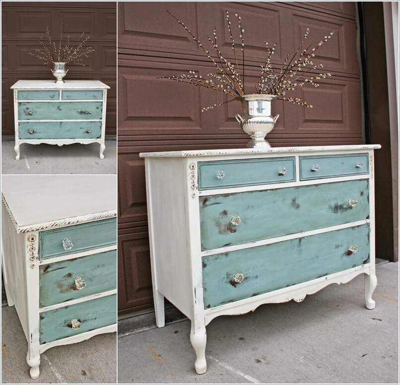 10 Ways to Give a Makeover to a Chest of Drawers 3