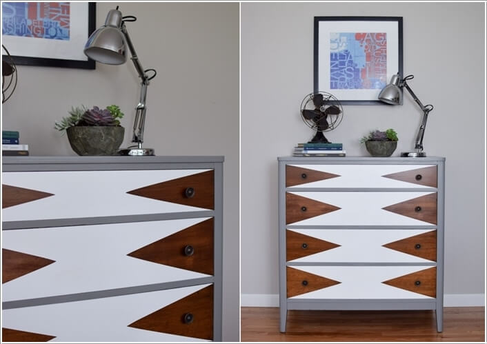 10 Ways to Give a Makeover to a Chest of Drawers 4