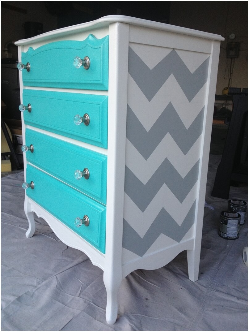 10 Ways To Give A Makeover To A Chest Of Drawers