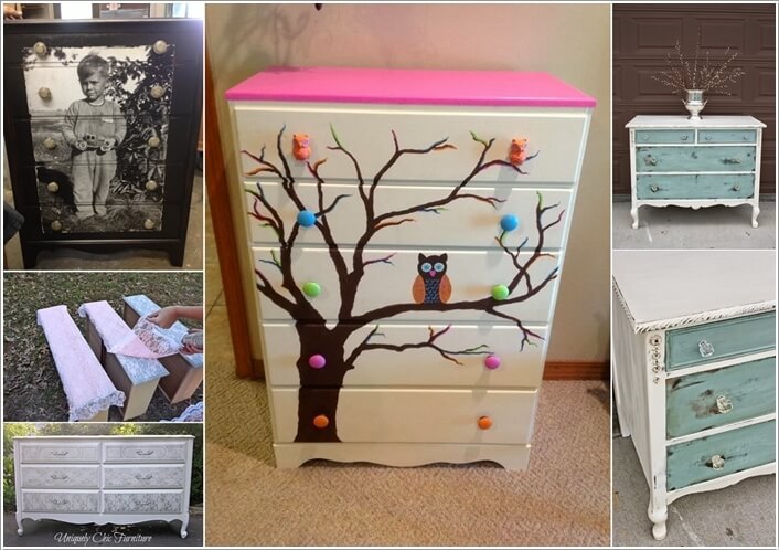 10 Ways to Give a Makeover to a Chest of Drawers a