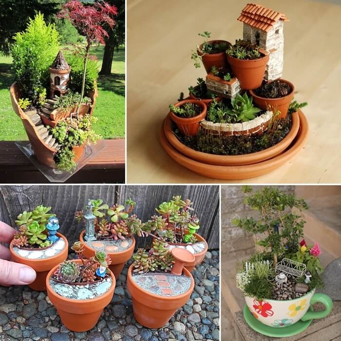 16 Creative Miniature Garden Ideas You Will Admire
