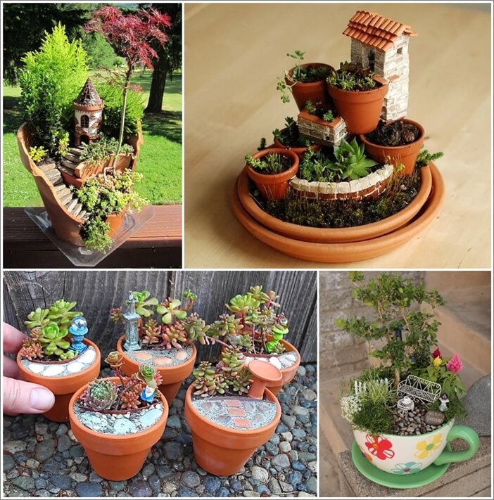 16 Creative Miniature Garden Ideas You Will Admire 1