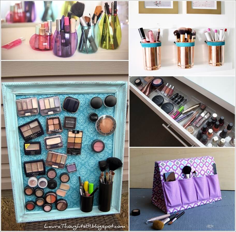 18 Clever Ways to Store Your Makeup in a Small Bedroom 1
