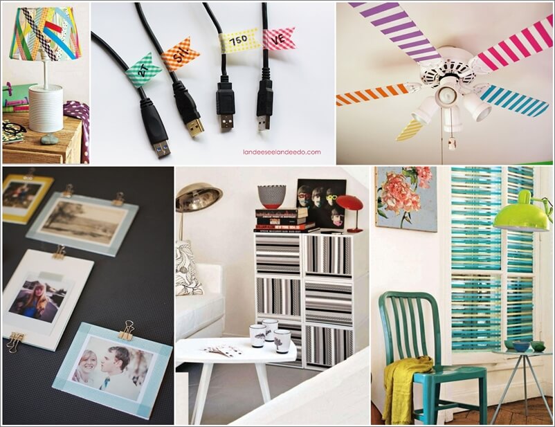 56 Creative Ways to Decorate with Washi Tapes 1