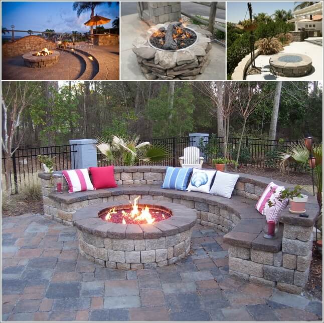 9 Stone Fire Pit Designs For Your Hoe's Outdoor 1