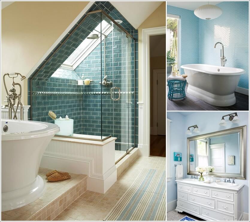 Beauteous Blue Bathroom Designs You Will Admire 1