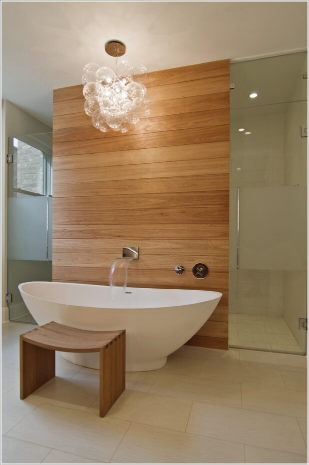 10 Chic and Classy Behind Bathtub Wall Ideas 5