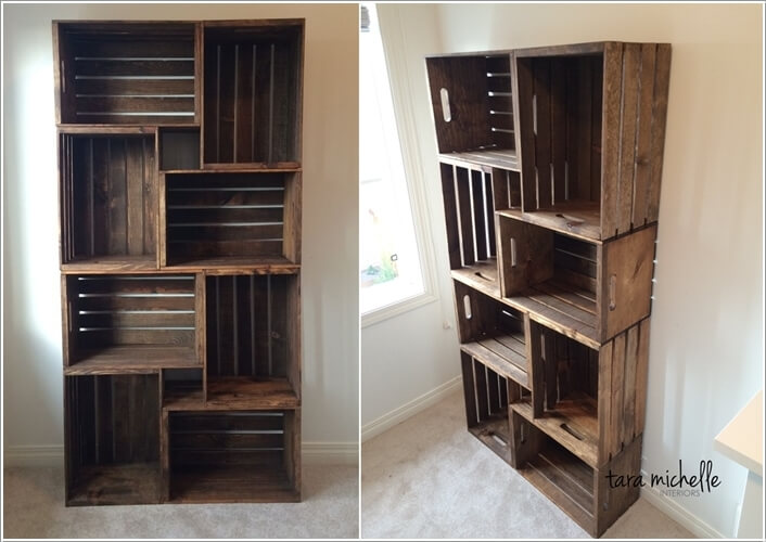 10 Cool DIY Bookcase Ideas That Won't Break The Bank 1