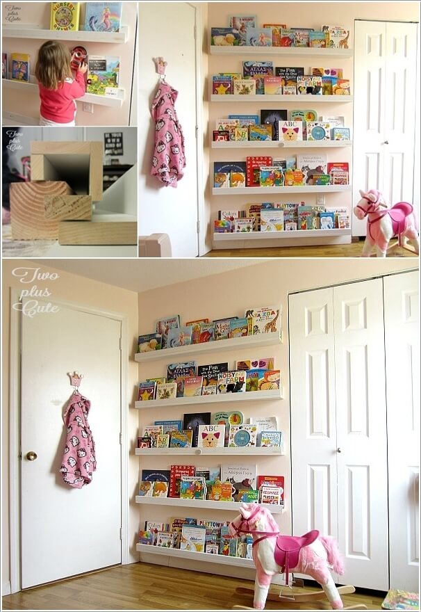 10 Cool DIY Bookcase Ideas That Won't Break The Bank 3