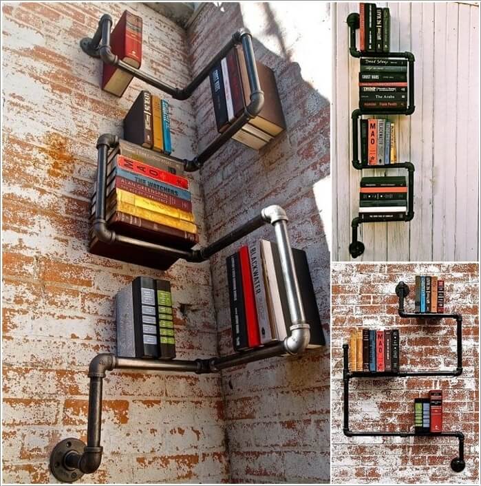 10 Cool DIY Bookcase Ideas That Won't Break The Bank 7